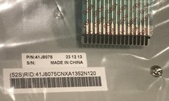 IBM POS Keyboard Top Cover PN: 41J8075