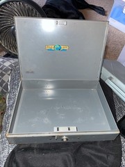 Vintage ASCO Steelmaster Metal Lock Cash Box W Cash Drawer No Key – Art Steel Co