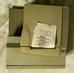 NCR AXIOHM (A758-4005-0111) THERMAL POS RECEIPT PRINTER retail COMMERCIAL UNIT