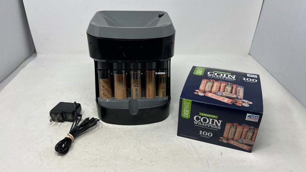 Magnif Motorized Coin Bank Sort Count Wrap Coins