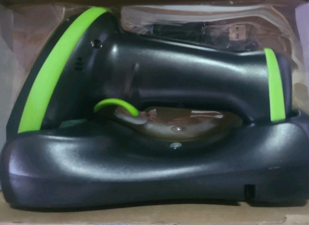Tera Barcode Scanner Wireless with Screen Pro Version 1D 2D QR HW0009 GREEN