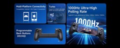 EasySMX M20 Type C Mobile Controller for Gaming Telescopic Grip Fits Phones/Tab