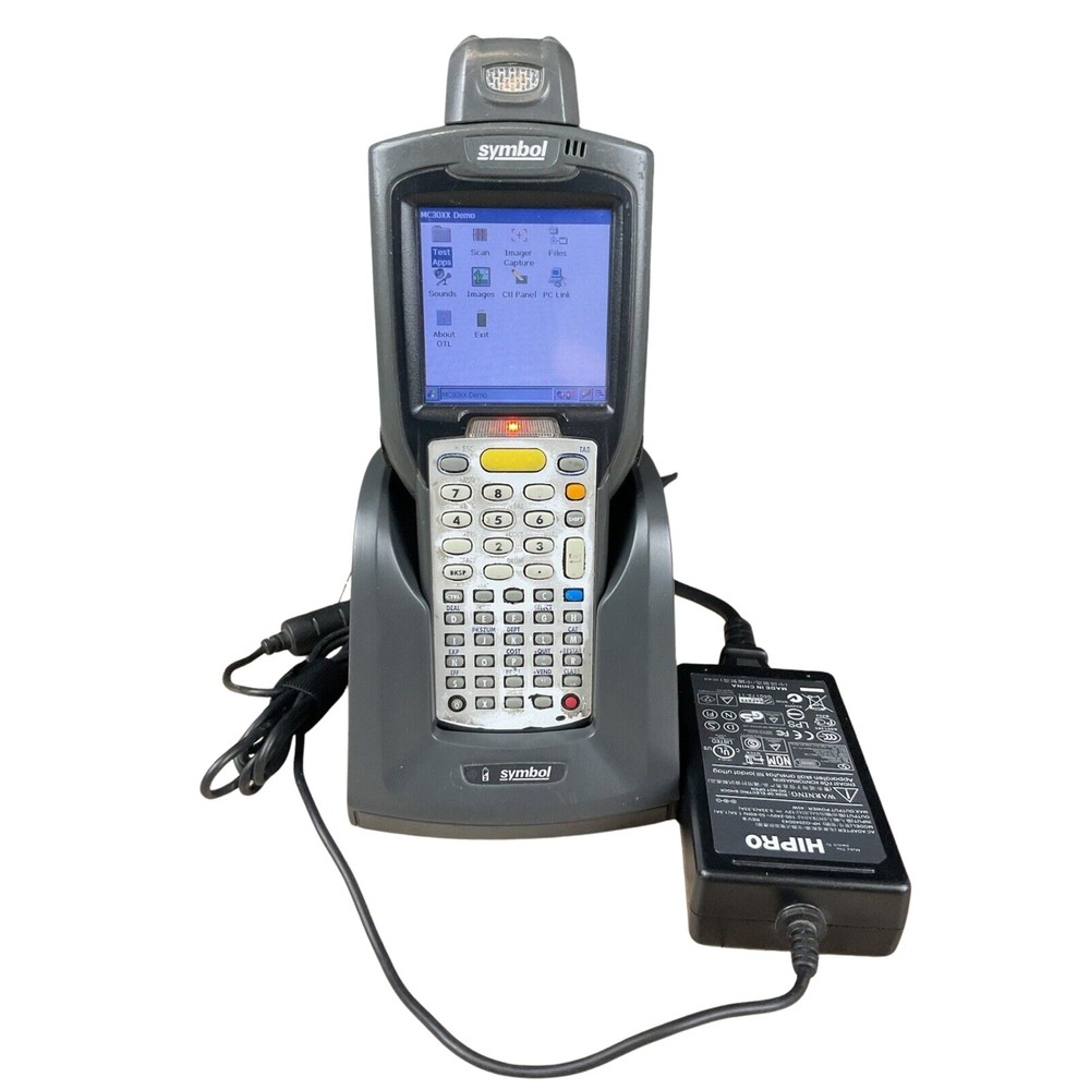 Symbol Motorola MC3090-R Mobile Computer Barcode Scanner WiFi 48-Key Windows CE