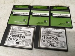 Lot of 5 Symbol Motorola LA-5137-1020-WWR Compact Flash Wireless 802.11 54Mbps