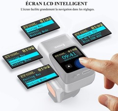 Eyoyo EY-038L 1D fingertip barcode scanner NEW / OPEN BOX