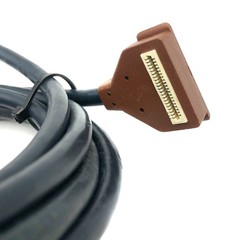 Genuine VeriFone MID21716 4914 23745-02-R Brown DevM Data Cable Rev D OEM