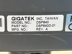 GIGATEK DSP840 LOT OF 2Cash Register Customer Display LCD Screen POS / MAR369