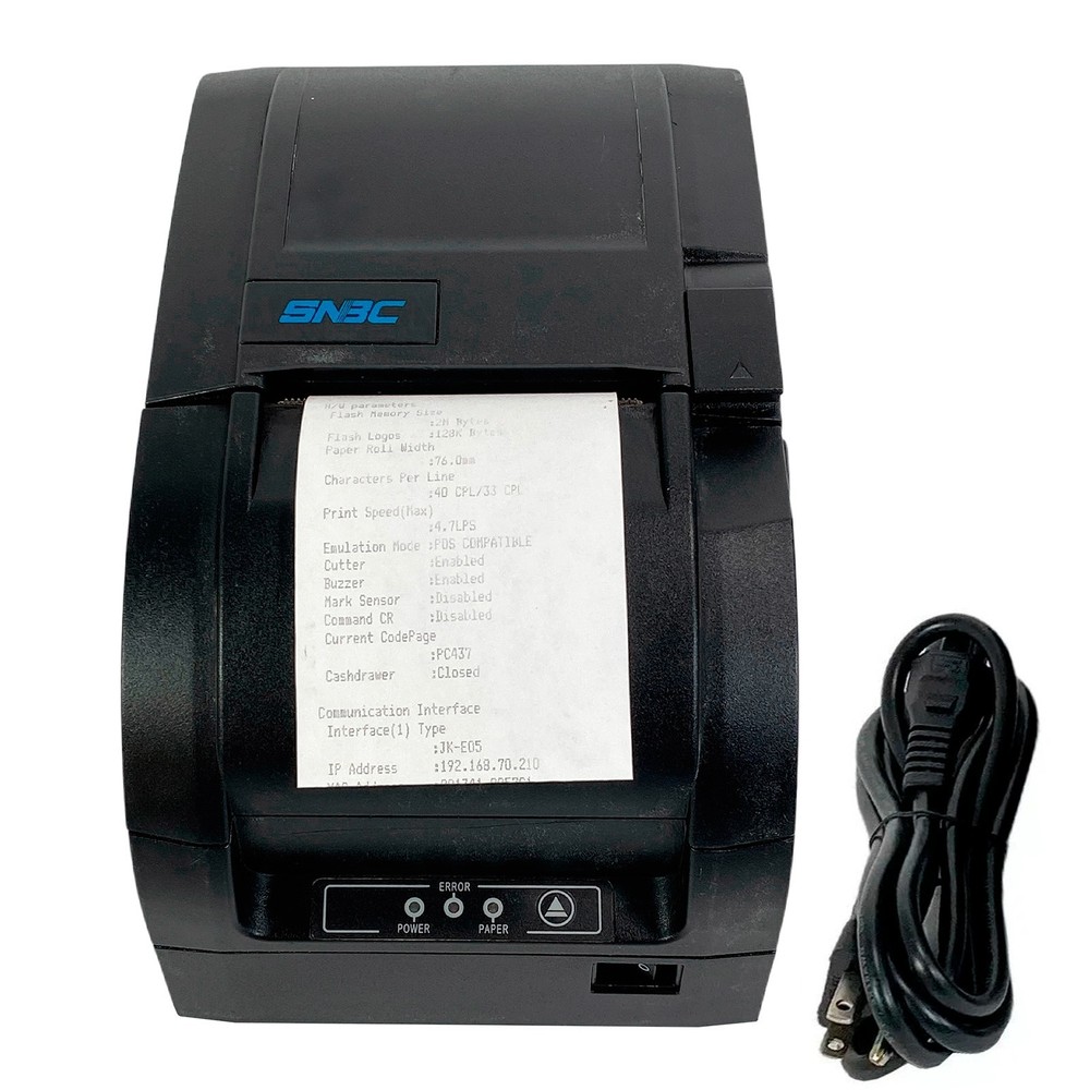 SNBC BTP-M300 Dot Matrix POS Receipt Printer USB LAN Auto Cutter FAST SHIPPING