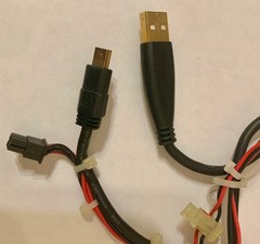 Gilbarco Veeder Root Encore USB, power Printer Cable +24V, No Ground, OEM
