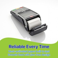 Thermal Paper Rolls [2 1/4″ X 50 Ft] X [10 Rolls] Bpa-Free Receipt Paper for POS
