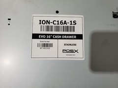 POS-X 16″ Cash Drawer ION-C16A-1s POS Printer Interface Used