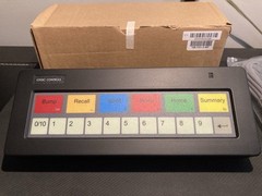 Logic Controls KB1700 Kitchen POS Display Bump Bar w/17 Programmable Button Keys