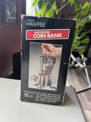 Money Wrapper Sorter Motorized Coin Bank Magnif 1994 Tested & Working