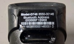 Socket Mobile D-740 Barcode Scanner Unit Only