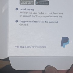 PayPal Mobile Credit Card Reader Swiper For iPhone and Android