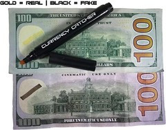 Counterfeit Money Detector Pen – 12 Pack Bill Checker Markers Detect Fake Money