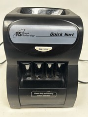 Royal Sovereign Quick Sort Electric Coin Sorter Counter Machine QS-1AC Tested