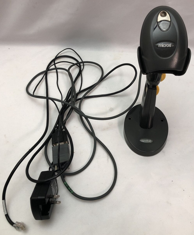 Micros Oracle Workstation 6 POS System – motorola SCANNER ONLY includes cords