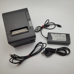 Epson M244A Thermal Receipt Printer TM-T88V Power Supply USB Cable