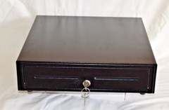 MMF 225-1516442-04 Cash Drawer – Black – 2 Keys – Used