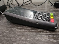 Verifone P400 Plus Stripe Credit Card Terminal, tested, turns on