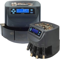 Nadex S540 Automatic Coin Counter, Sorter & Wrapper Machine 300 Coins/Minute