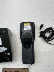 Honeywell LXE MX9H Handheld Scanner With MX9002DSKCRDL Charger And Partial Cord