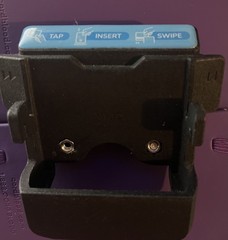 BBPOS CHIPPER 2X POS Credit Card Chip Reader Scanner 2AB7X-CHC2XBT & Mount brkt