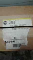 Allen Bradley 2755-DM9 High Speed Bar Code Decoder FREE SHIPPING