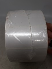 Zebra White Continuous Thermal Transfer Label Roll – 4in x 500ft