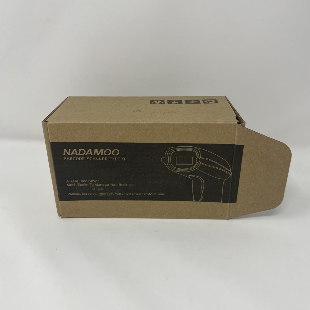 NADAMOO BUR3003 Wireless Barcode Scanner (433 MHz) – OPEN BOX