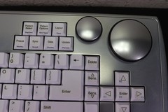 PGM Systems Silver / Aluminum Keyboard KC8001 W/ Working Knobs