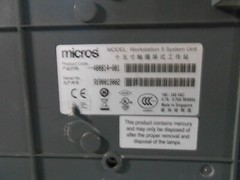 Micros Workstation 5 System Unit Touch Screen POS Terminal 400814-001
