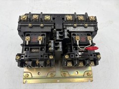505-B0D-23 Reversing Contactor Size 0 120V 18A 1NO 1NC Aux Motor Starter Used
