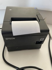 Epson TM-T88VII 012 M371A USB / Serial / Ethernet Thermal POS Receipt Printer