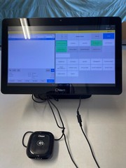 Toast POS system/Main Terminal Screen wiGuest Facing Terminal and CC Toast Tap.