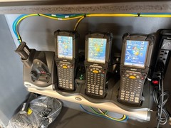3 Scanners + 4 slot & 1 slot charger Symbol MC92N0-G90SXEYA5WR 1D/2D Win. CE 7.0