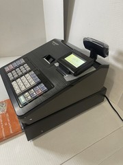 Sharp XE-A207 Electronic Cash Register Dual Thermal Printer SD Slot Black Grey