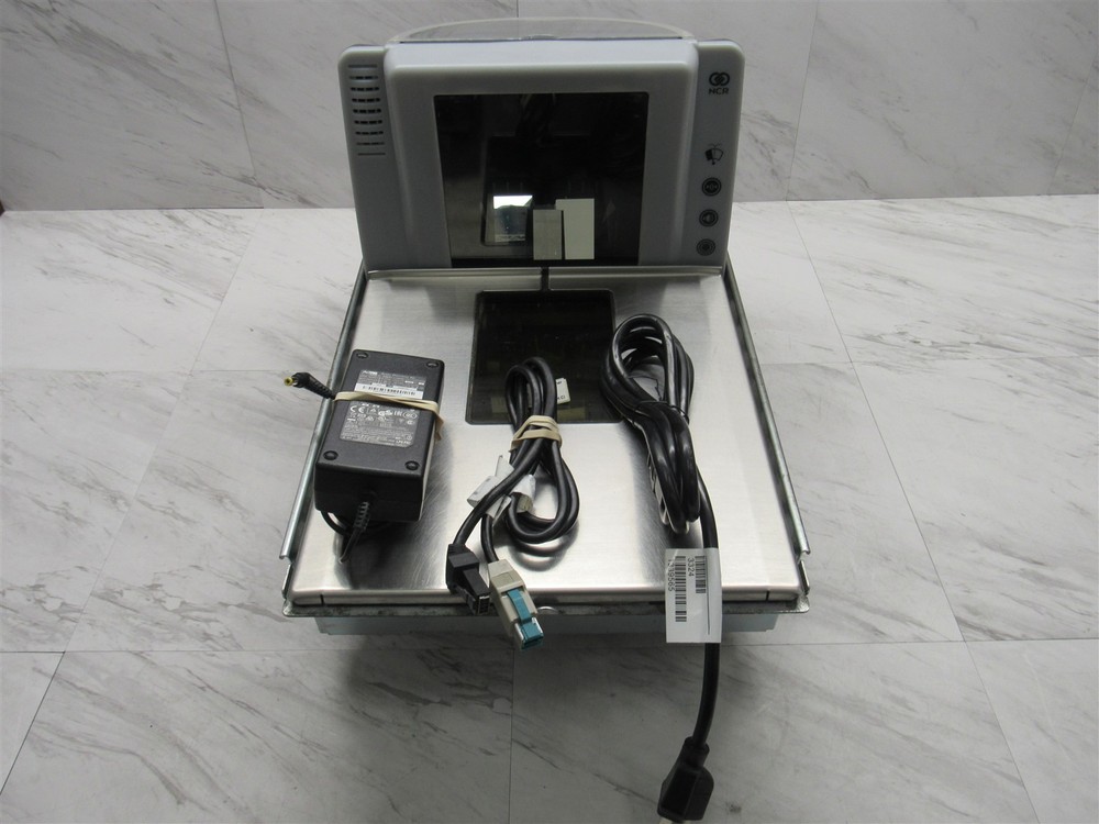 NCR 7878-2001 Bi-Optic POS Scanner Scale Powered USB with Adapter