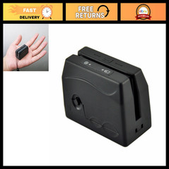 Portable USB Swipe Card Reader, MSR Reader for Credit/Debit Cards, Mini Size