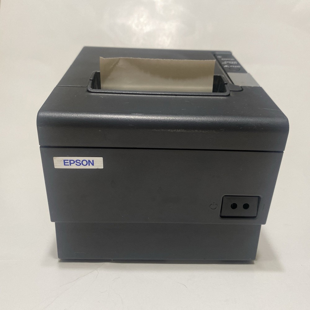 Epson TM-T88IV POS Thermal Receipt Printer M129H Ethernet Serial w/ Power Supply