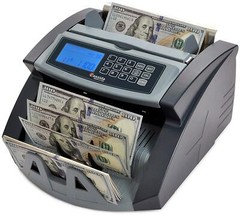 UV/MG Money Counter Machine Counterfeit Bills Detection Sorter Dollar Counting