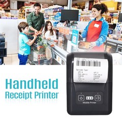 BISOFICE 58mm Portable Thermal Printer 2 Inch Wireless BT USB For IOS