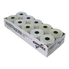 10 Rolls 2-Ply 3″ x 90′ Carbonless POS Paper Rolls White/Canary