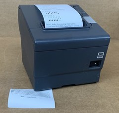 Epson TM-T88V M244A Direct Thermal Receipt POS Printer – Gray | TESTED