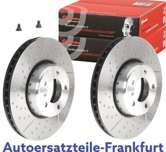 2x BREMBO Front Brake Discs BMW 4 Series F33 F32 F36 + 3 Series F30 F31 F34 1…