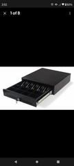 ECH POS Cash Drawer CC-410-B2-5B8C includes key and cable