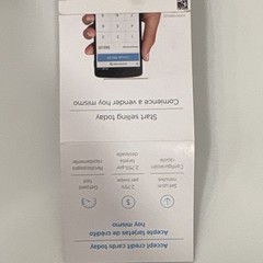 Square Reader Wired Credit Card Reader 3.5mm Jack for iPhone Android