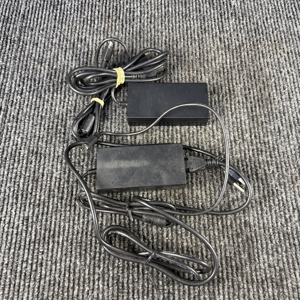 2 Genuine Epson PS-180 AC Adapters 3 Pin 24V 2.1A Power Supply with plug