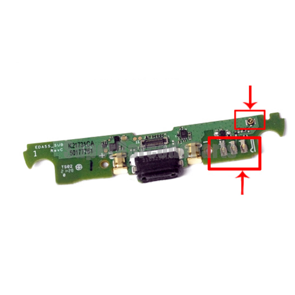 Sync Charge connector (Type C, w/ Antenna) w/ PCB for Honeywell EDA52, EDA56